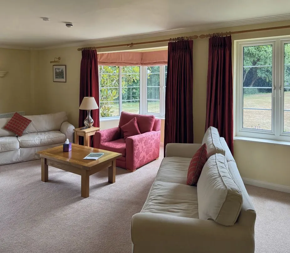 Before: the original sitting room